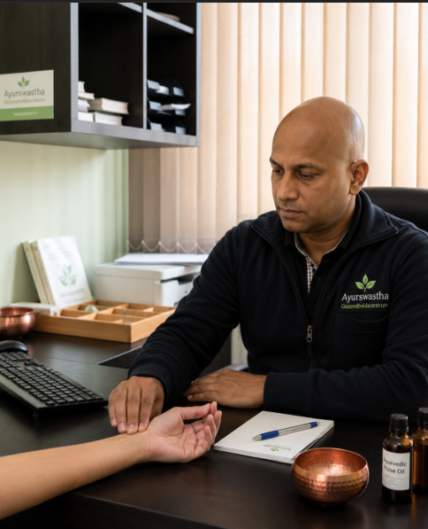 Ayurvedisch intakeconsult met polsdiagnostiek (Nadi Pariksha)